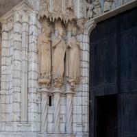 Cathédrale Notre-Dame de Chartres - Exterior, north transept, west portal, east jamb figures