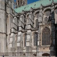 Cathédrale Notre-Dame de Chartres - Exterior, south nave elevation