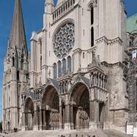 Cathédrale Notre-Dame de Chartres - Exterior, south transept elevation