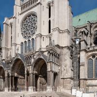 Cathédrale Notre-Dame de Chartres - Exterior, south transept elevation