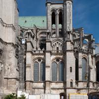 Cathédrale Notre-Dame de Chartres - Exterior, south chevet elevation