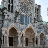 Cathédrale Notre-Dame de Chartres - Exterior, north transept elevation