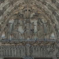 Cathédrale Notre-Dame de Chartres - Exterior, south transept, center portal, tympanum