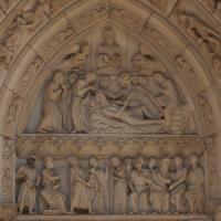 Cathédrale Notre-Dame de Chartres - Exterior, north transept, west portal, tympanum