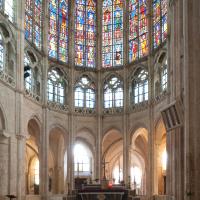 Église Saint-Père-en-Vallée de Chartres - Interior, chevet elevation