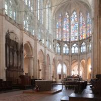 Église Saint-Père-en-Vallée de Chartres - Interior, north chevet elevation looing east