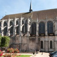 Église Saint-Père-en-Vallée de Chartres - Exterior, south nave and chevet elevation