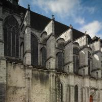 Église Saint-Père-en-Vallée de Chartres - Exterior, north nave elevation