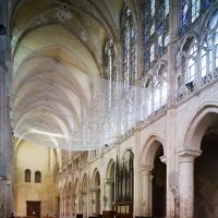 Église Saint-Père-en-Vallée de Chartres - Interior, nave looking northwest