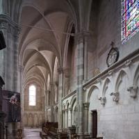 Église Saint-Martin de Clamecy - Interior, south nave aisle looking southeast