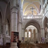 Église Saint-Martin de Clamecy - Interior, north nave looking east