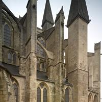 Cathédrale Notre-Dame de Coutances - Exterior, chevet, southern flank