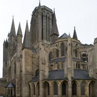 Cathédrale Notre-Dame de Coutances - Exterior, chevet from the southeast 