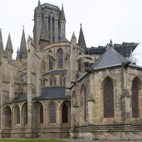 Cathédrale Notre-Dame de Coutances - Exterior, chevet from the southeast