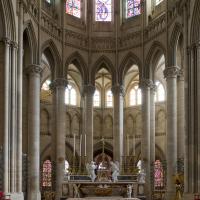 Cathédrale Notre-Dame de Coutances - Interior, chevet, hemicycle