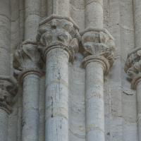 Église Saint-Jacques de Dieppe - Interior, nave, clerestory, southwest crossing pier capitals