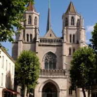 Cathédrale Saint-Bénigne de Dijon - Exterior, western frontispiece