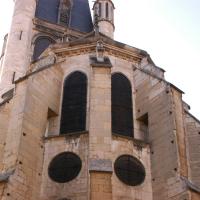 Église Notre-Dame de Dijon - Exterior, east chevet elevation