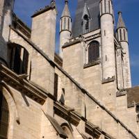 Église Notre-Dame de Dijon - Exterior, north nave flying buttresses