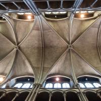 Église Notre-Dame de Dijon - Interior, nave vaults