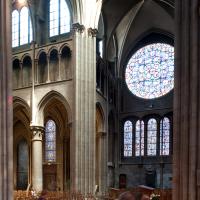 Église Notre-Dame de Dijon - Interior, north transept looking northwest