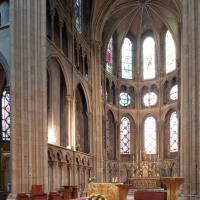 Église Notre-Dame de Dijon - Interior, chevet elevation