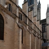 Église Notre-Dame de Dijon - Exterior, south nave elevation