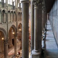 Église Notre-Dame de Dijon - Interior, north nave elevation from south nave triforium