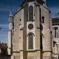 Église Notre-Dame de Dijon - Exterior, northeast chevet elevation
