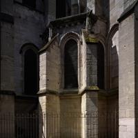 Église Notre-Dame de Dijon - Exterior, north transept and north chevet, chapel elevation