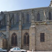 Cathédrale Saint-Samson de Dol-de-Bretagne - Exterior, south nave elevation