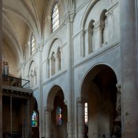 Église Sainte-Marie-Madeleine de Domont - Interior, nave looking northwest
