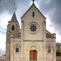 Église Sainte-Marie-Madeleine de Domont - Exterior, western frontispiece