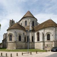 Église Saint-Martin d'Étampes - Exterior, east chevet elevation