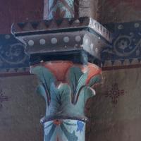 Église Saint-Martin d'Étampes - Interior, chevet, hemicycle, south chapel, vaulting shaft capital