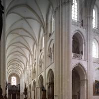Église de la Trinité de Fécamp - Interior, north choir and north nave elevation