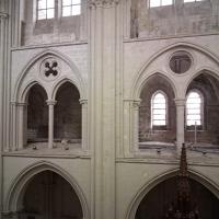 Église de la Trinité de Fécamp - Interior, north nave elevation from south gallery level