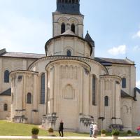 Abbaye de Fontevrault - Exterior, east chevet elevation