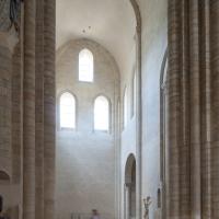 Abbaye de Fontevrault - Interior, north transept from crossing