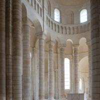 Abbaye de Fontevrault - Interior, chevet elevation looking northeast
