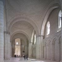 Abbaye de Fontevrault - Interior, nave looking southeast