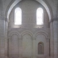 Abbaye de Fontevrault - Interior, south nave elevation