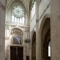 Église Saint-Gervais-Saint-Protais de Gisors - Interior, north transept elevation