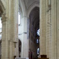 Église Saint-Gervais-Saint-Protais de Gisors - Interior, crossing elevation