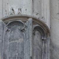 Église Saint-Gervais-Saint-Protais de Gisors - Interior, north transept, east wall, pier tracery