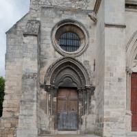 Église Saint-Pierre-Saint-Paul de Gonesse - Exterior, western frontispiece, north portal