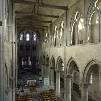 Église Saint-Pierre-Saint-Paul de Gonesse - Interior, nave, organ loft level looking southeast