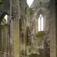 Église Notre-Dame de Hambye - Interior, ruins of south transept elevation