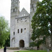 Abbaye de Jumièges - Exterior, western frontispiece
