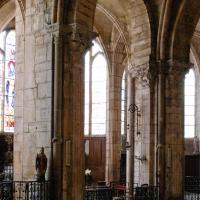 Cathédrale Saint-Mammès de Langres - Interior, ambulatory and radiating chapels